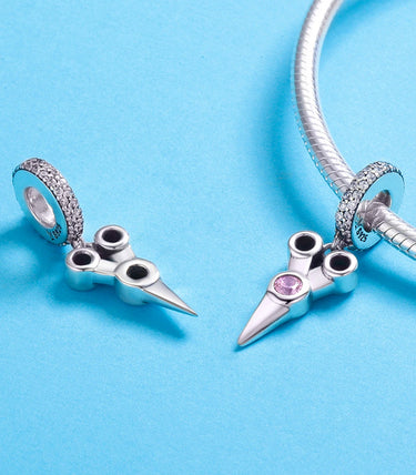 Сребърна висулка „Клъц-Клъц“