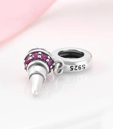 Сребърна висулка „Който пее, зло не мисли“