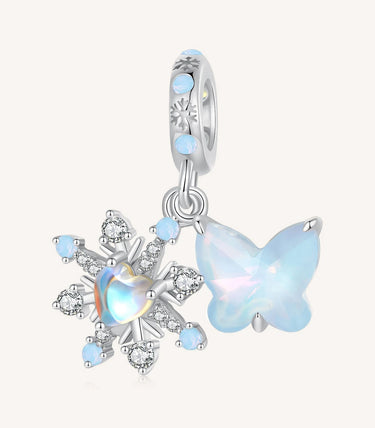 Сребърна висулка „Ледена феерия“