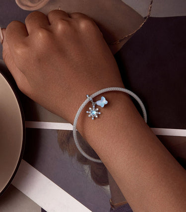 Сребърна висулка „Ледена феерия“