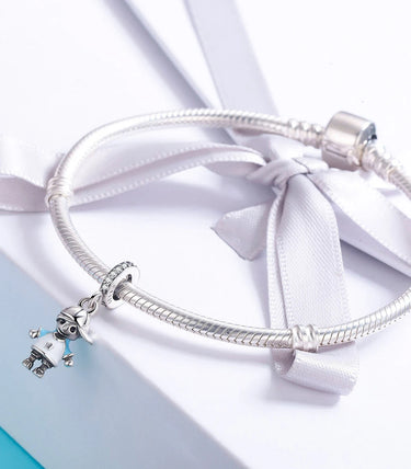 Сребърна висулка „Момче е!“