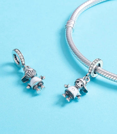 Сребърна висулка „Момче е!“