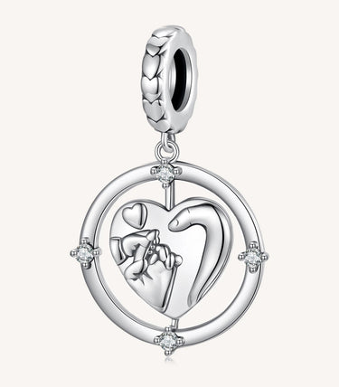 Сребърна висулка „Нашият свят“