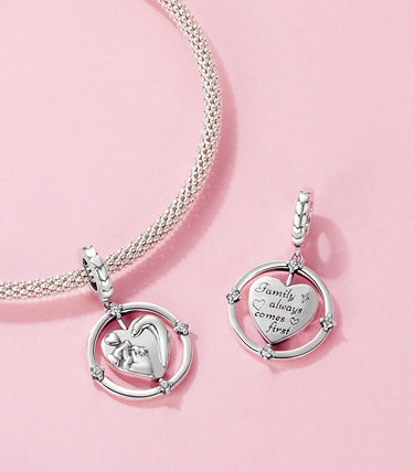 Сребърна висулка „Нашият свят“