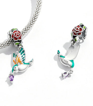 Сребърна висулка „Наслада от живота“