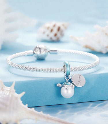 Сребърна висулка „Наслаждавай се на живота!“