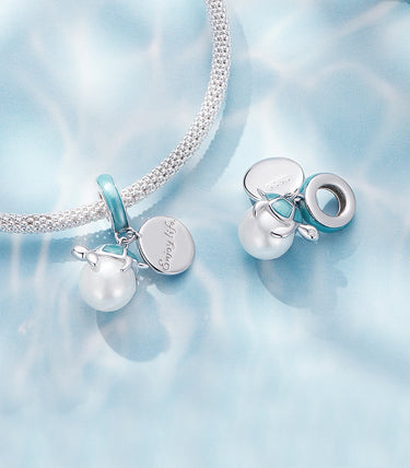 Сребърна висулка „Наслаждавай се на живота!“