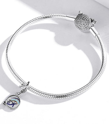 Сребърна висулка „Окото на Хор“