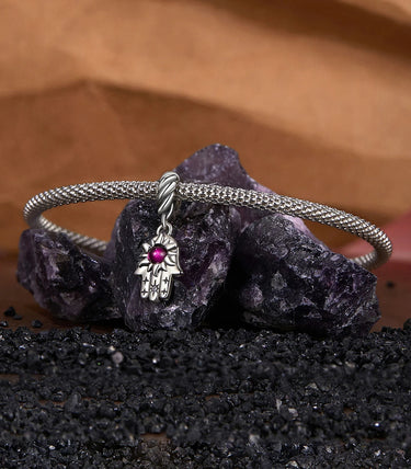 Сребърна висулка „Отворена към изобилието“