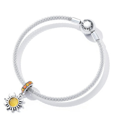 Сребърна висулка „Озарявай света“