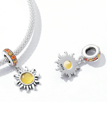 Сребърна висулка „Озарявай света“