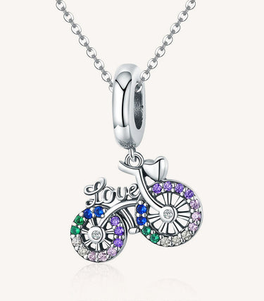 Сребърна висулка „По пътя на любовта“