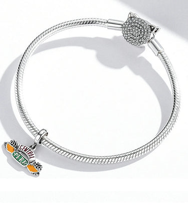 Сребърна висулка „Приятели“