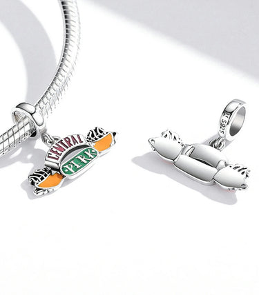 Сребърна висулка „Приятели“