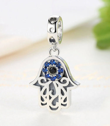 Сребърна висулка „Ръката на Фатима“