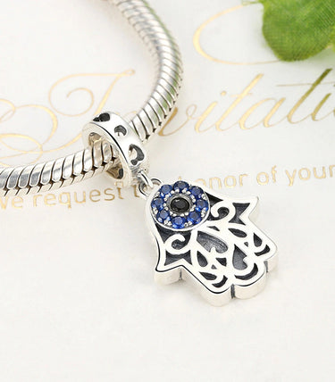 Сребърна висулка „Ръката на Фатима“