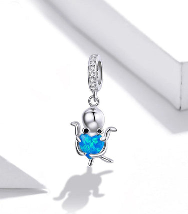 Сребърна висулка „Сладко октоподче“