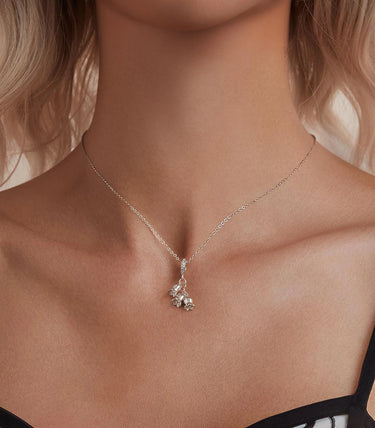 Сребърна висулка „Танцът на лилиите“