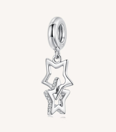 Сребърна висулка „Танцът на звездите“