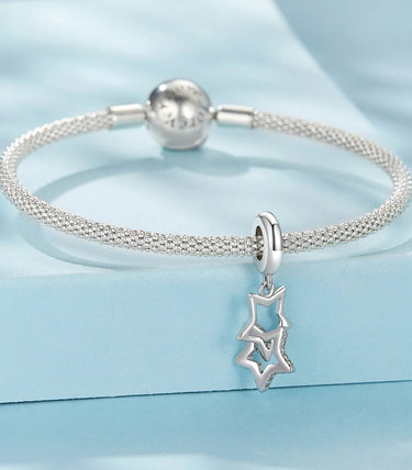 Сребърна висулка „Танцът на звездите“