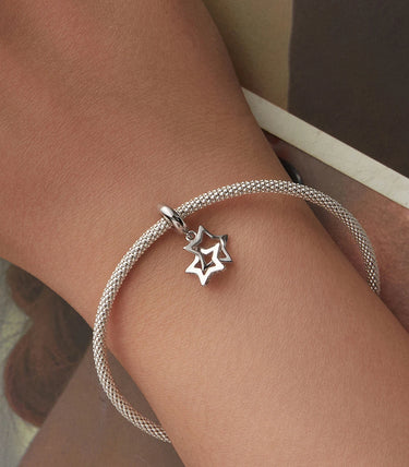 Сребърна висулка „Танцът на звездите“