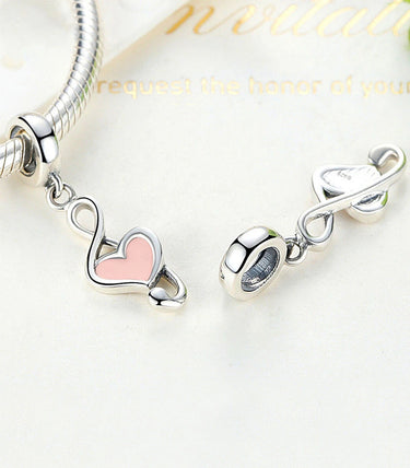 Сребърна висулка „За музиката с любов“