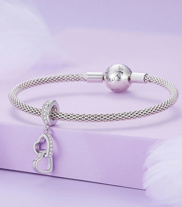 Сребърна висулка „Завинаги свързани“