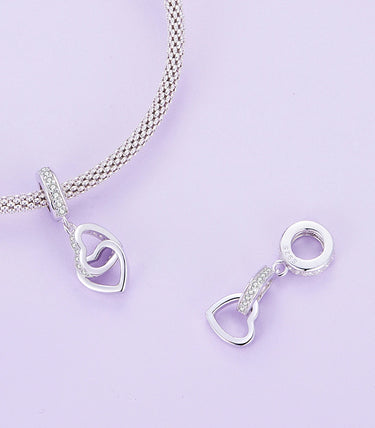 Сребърна висулка „Завинаги свързани“