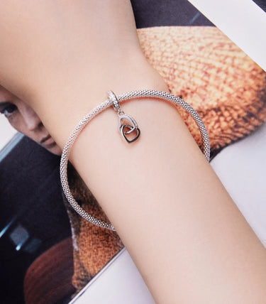 Сребърна висулка „Завинаги свързани“