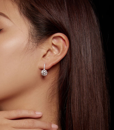 Сребърни обеци „Bellissima“