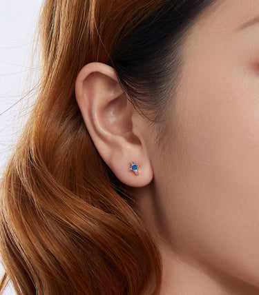 Сребърни обеци "Близнаци"