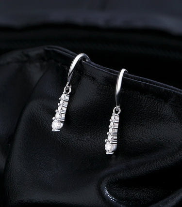 Сребърни обеци „Clio“