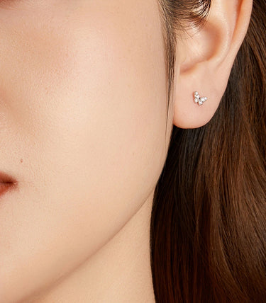 Сребърни обеци „Daphne“