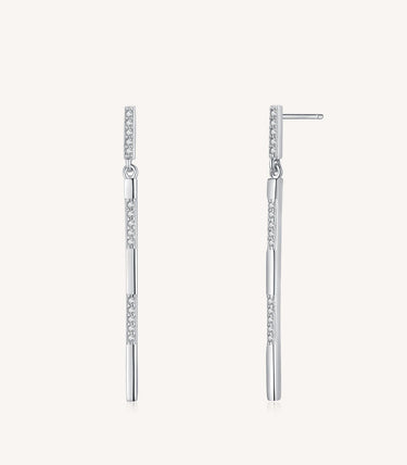 Сребърни обеци „Delice“