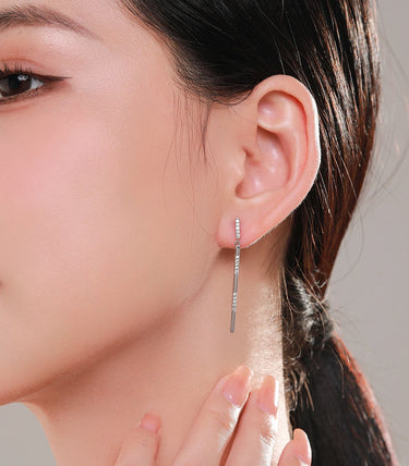 Сребърни обеци „Delice“