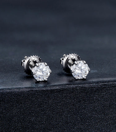 Сребърни обеци „Dione“