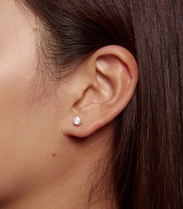 Сребърни обеци „Dione“