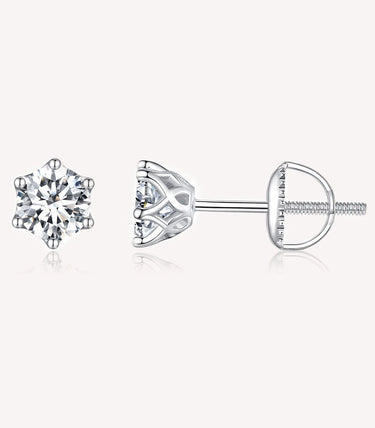 Сребърни обеци „Dione“