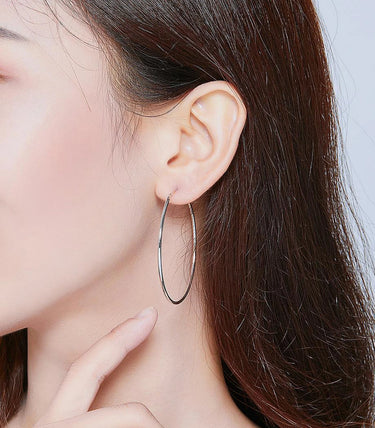 Сребърни обеци „Essence“