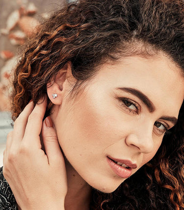 Сребърни обеци „Фина красота“