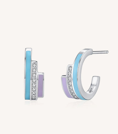 Сребърни обеци „Fresh“