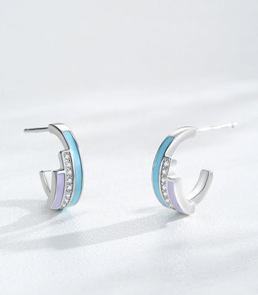 Сребърни обеци „Fresh“