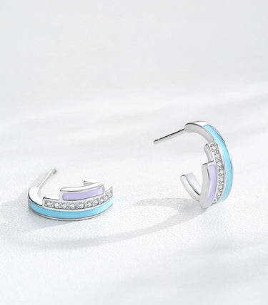 Сребърни обеци „Fresh“