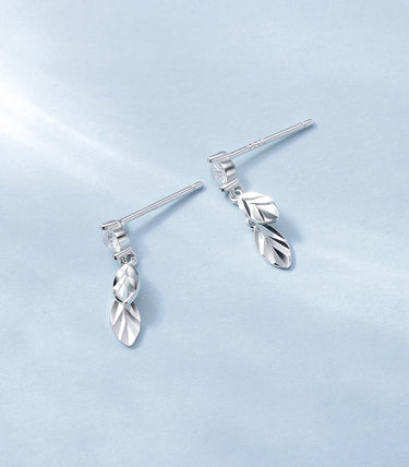 Сребърни обеци „Gentle bloom“