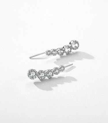 Сребърни обеци „Glamour“