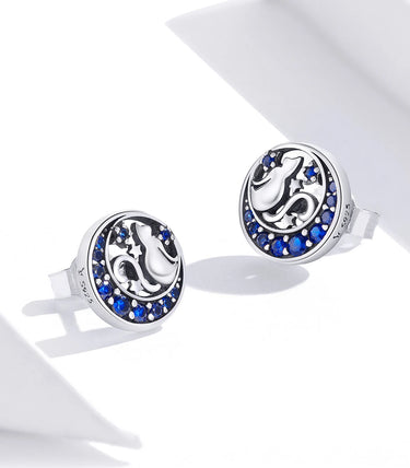 Сребърни обеци „Грация“