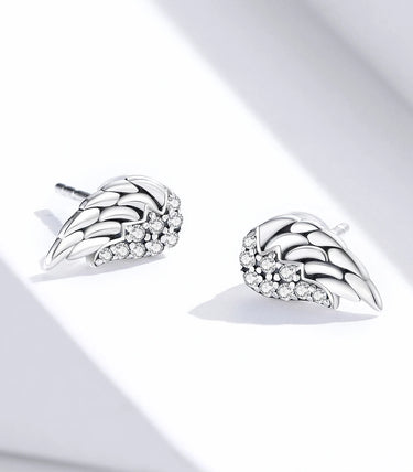 Сребърни обеци „Извисяване“