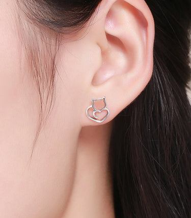 Сребърни обеци „Кокетна“