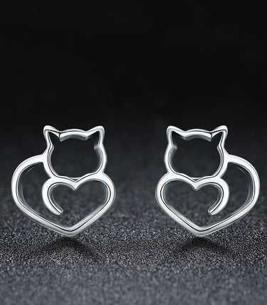 Сребърни обеци „Кокетна“