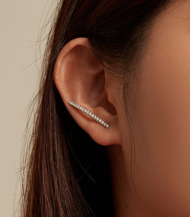 Сребърни обеци „Копнеж“